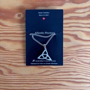 Atlantic Pewter Celtic Trinity Knot Necklace